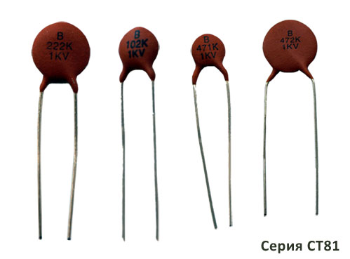 330�� 1�� Y5P 10% ����������� ������������ (�10-7�) CT81-N5Y5P1B331KSPW