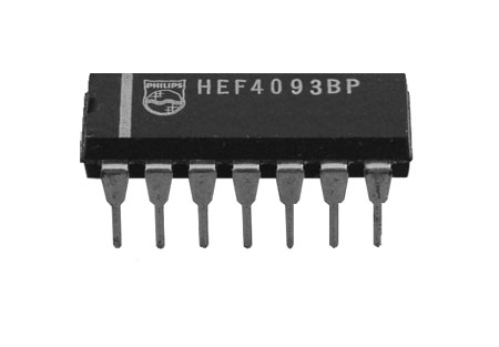 HEF4093B PDIP14 , Philips HEF4093BP