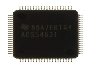 ADS5463 TQFP80 ����������, Texas Instruments ADS5463IPFP