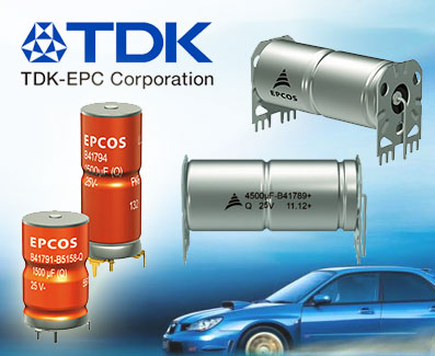 EPCOS B41 Automotive Capacitor