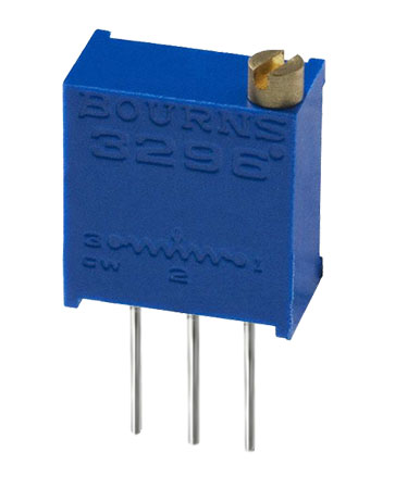 50 �� 0,5�� 10% 25�������� 3296W �������� ������������, Bourns 3296W-1-500LF